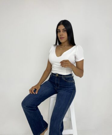 BLUSA GLOBO CUELO V