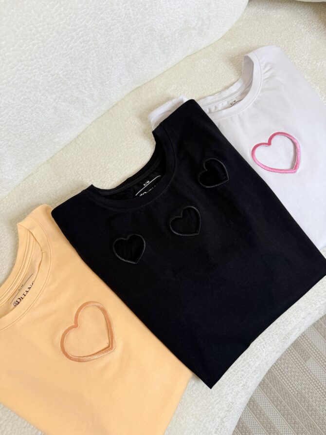 Camiseta corazón - Imagen 4