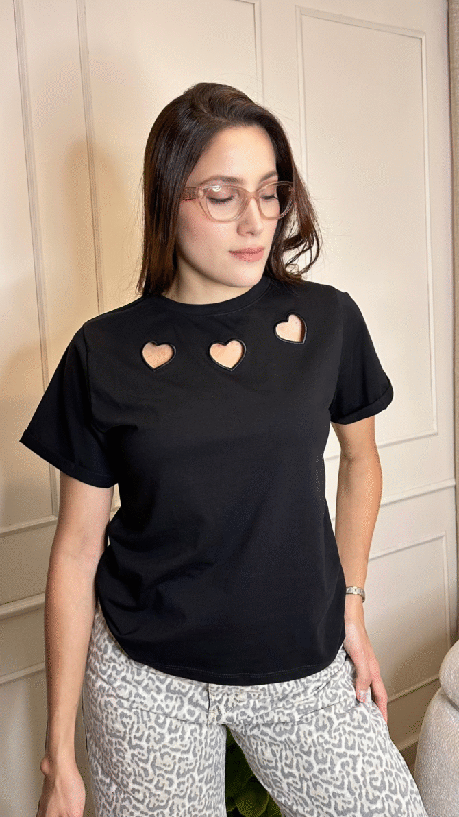 Camiseta corazón - Imagen 2