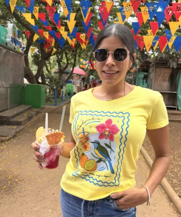 Camiseta Colombia tropical